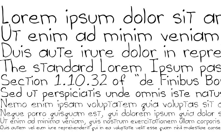 specimens Teri Regular font, sample Teri Regular font, an example of writing Teri Regular font, review Teri Regular font, preview Teri Regular font, Teri Regular font