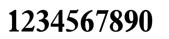 Terminus Black Condensed SSi Bold Condensed Font, Number Fonts