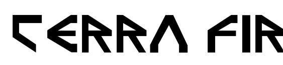шрифт Terra Firma, бесплатный шрифт Terra Firma, предварительный просмотр шрифта Terra Firma