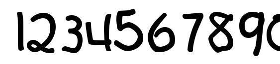 Teslics document cyr normal Font, Number Fonts