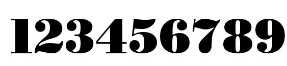 Teton bold Font, Number Fonts