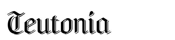 Teutonia Font