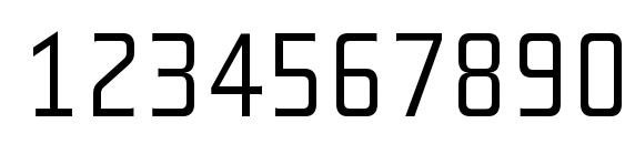 TeutonWeiss Bold Font, Number Fonts