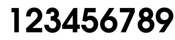 TeX Gyre Adventor Bold Font, Number Fonts