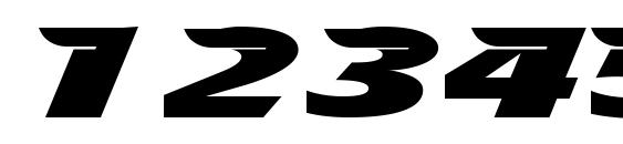 Tfavian Font, Number Fonts