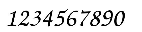 Thahuongh 1.1 Font, Number Fonts