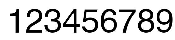 Thaibangkokssk Font, Number Fonts