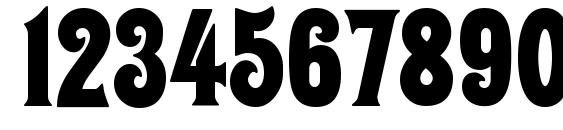Thaleia Font, Number Fonts