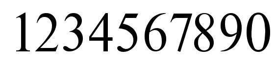 Thames regular Font, Number Fonts