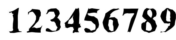 ThamesRandom Bold Font, Number Fonts