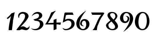 The Real Font Font, Number Fonts