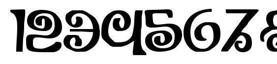 The Shire Bold Font, Number Fonts