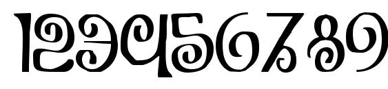 The Shire Condensed Font, Number Fonts