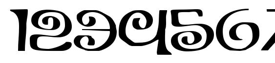 The Shire Expanded Font, Number Fonts