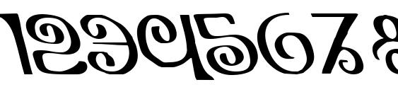 The Shire Leftalic Font, Number Fonts