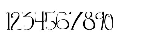 TheQuickestShift Font, Number Fonts