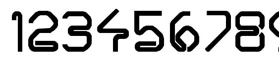 THERSA Regular Font, Number Fonts