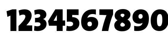 TheSansBlack Caps Font, Number Fonts