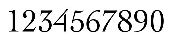 Thesis SSi Font, Number Fonts
