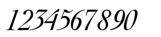 Thesisssk italic Font, Number Fonts