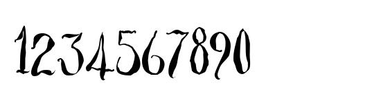 Thicket Font, Number Fonts
