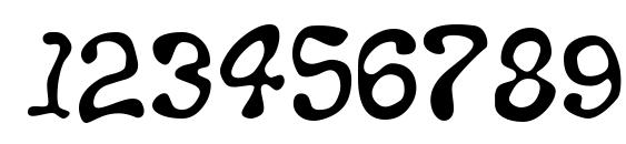 Thickhea Font, Number Fonts