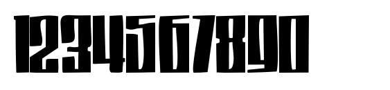 Thompson Font, Number Fonts