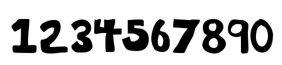 ThrowupSolid Font, Number Fonts