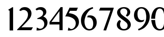 Шрифт Thymesans 96, Шрифты для цифр и чисел