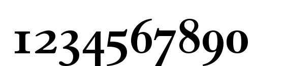 Шрифт Tiasco OldStyle SSi Bold Old Style Figures, Шрифты для цифр и чисел