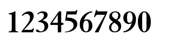 Tiasco SSi Bold Font, Number Fonts