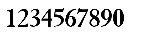 Tiascossk bold Font, Number Fonts