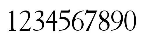 Tiascossk regular Font, Number Fonts