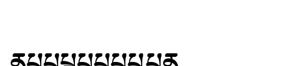 TibetanMachineWeb5 Font, Number Fonts