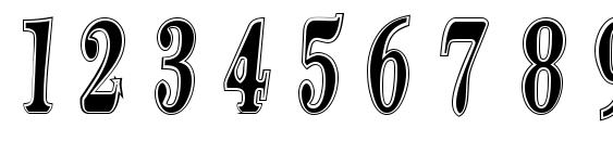 Tidelagskoprofag Font, Number Fonts
