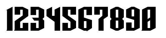 Tie wing Font, Number Fonts