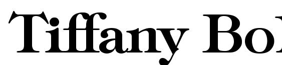 Tiffany Bold Font