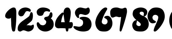 TIFFANY Regular Font, Number Fonts