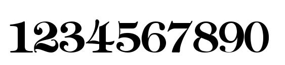 TiffanyUkraine Light Font, Number Fonts