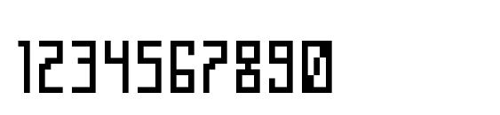 tight pixel Regular Font, Number Fonts