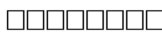 Tilt regular Font, Number Fonts