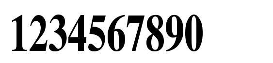 Times Bold Cn Font, Number Fonts