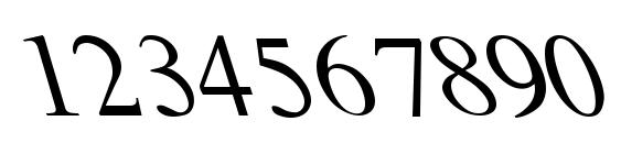 Times Lefty Normal Font, Number Fonts