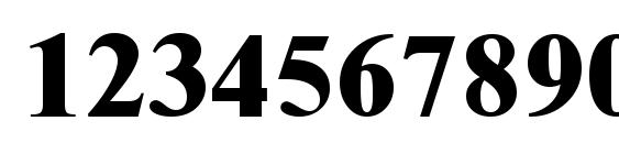 Times New Roman MT Extra Bold Font, Number Fonts