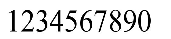 Times New Roman90n Font, Number Fonts