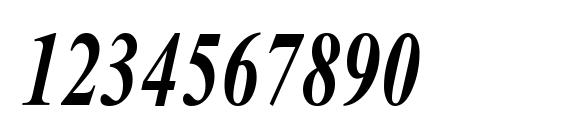 Times Roman Cn Bold Italic Font, Number Fonts
