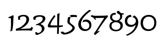 TimeScrDLig Font, Number Fonts