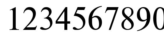 TimesDL Font, Number Fonts