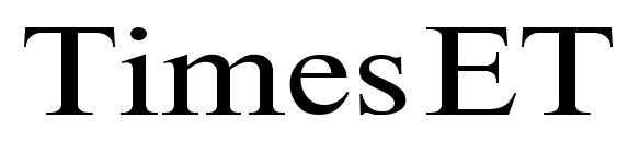 шрифт TimesET110, бесплатный шрифт TimesET110, предварительный просмотр шрифта TimesET110