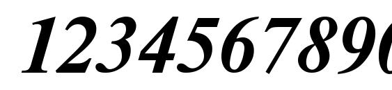 Timesett Font, Number Fonts